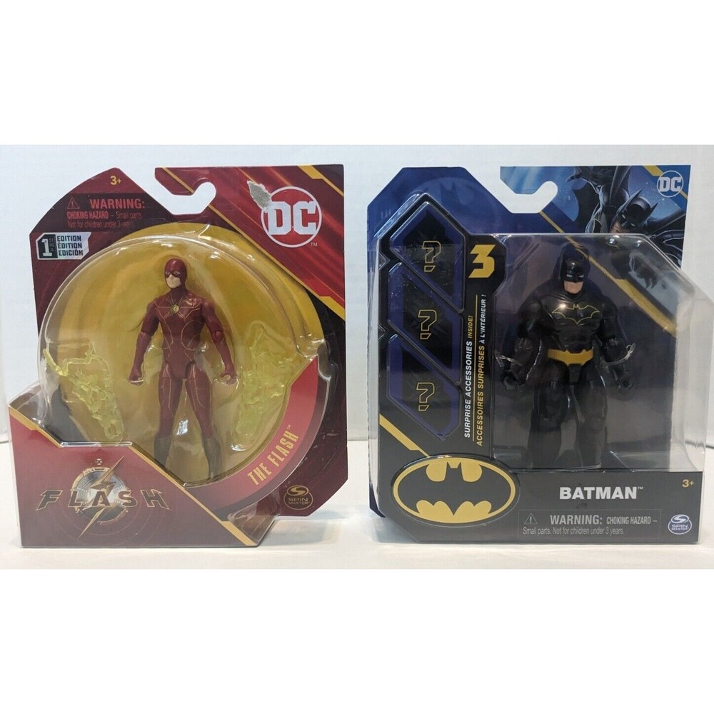 DC Action Figures Batman And Flash